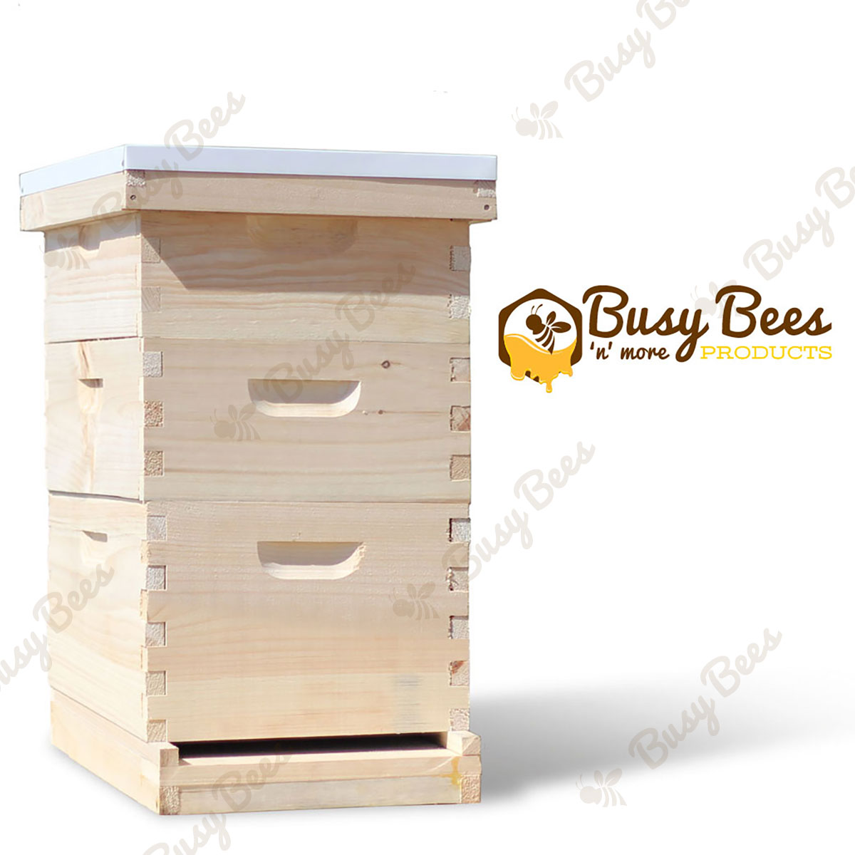 Langstroth Bee Hive 8 Frame 1 Deep 2 Medium | Busy Bees -n- More!