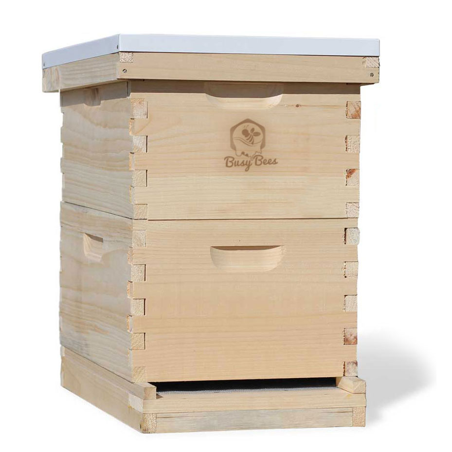 30 Frames Beehive 3 Box Complete Beehive Kit（20 Deep /& 10 Medium）Beehive Frames