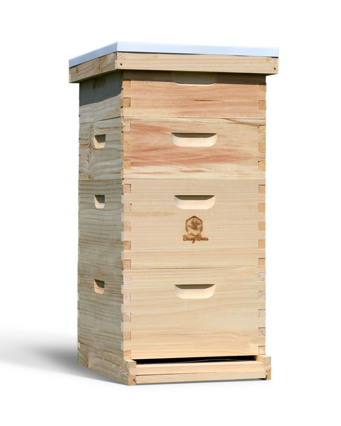 Complete Honey Production Bee Hive Kit for Beekeepers - Free Shipping