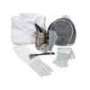 Accessories Package That Include Detachable Veil, Sting Resistant Suit, Leather Gloves, Curled Hive Tool, and Smoker